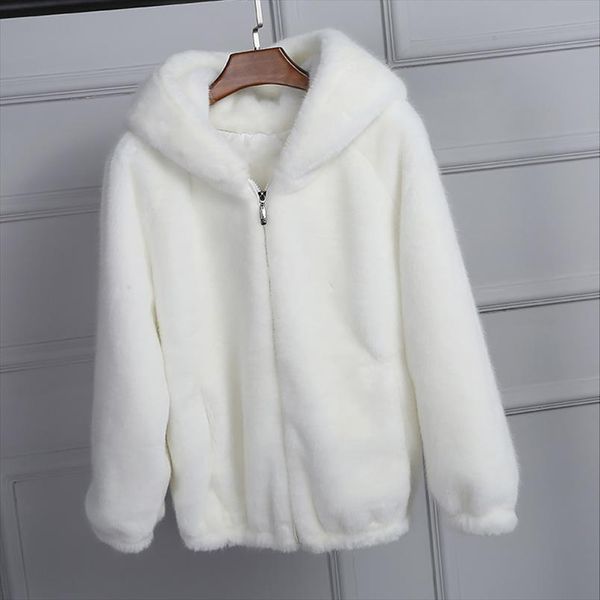 pure white pink black hooded faux fur coat womens autumn winter thick warm soft fluffy zipper jacket casual loose outerwear
pure white pink black hooded faux fur coat womens autumn winter thick warm soft fluffy zipper jacket casual loose outerwear