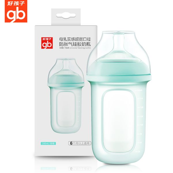 good wide bore anti flatulence silicone super soft water bottle for newborn baby
good wide bore anti flatulence silicone super soft water bottle for newborn baby