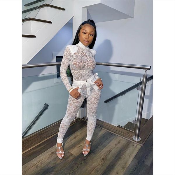 lece transparent women two piece sets mesh fashion long sleeve outfits skinny party solid and pants set, Gray
lece transparent women two piece sets mesh fashion long sleeve outfits skinny party solid and pants set, Gray