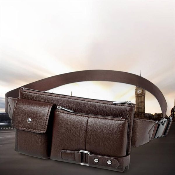 designer- waist packs chest bag for men multi function pockets vintage leather outdoor sports leisure messenger chest bags man
designer- waist packs chest bag for men multi function pockets vintage leather outdoor sports leisure messenger chest bags man
