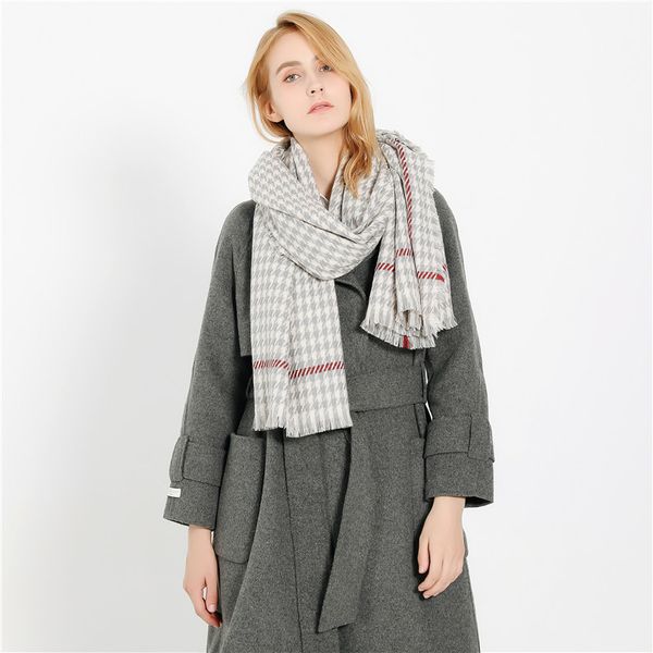 autumn and winter 2020 new thousand bird pattern travel imitation cashmere thermal scarf shawl, Blue;gray
autumn and winter 2020 new thousand bird pattern travel imitation cashmere thermal scarf shawl, Blue;gray