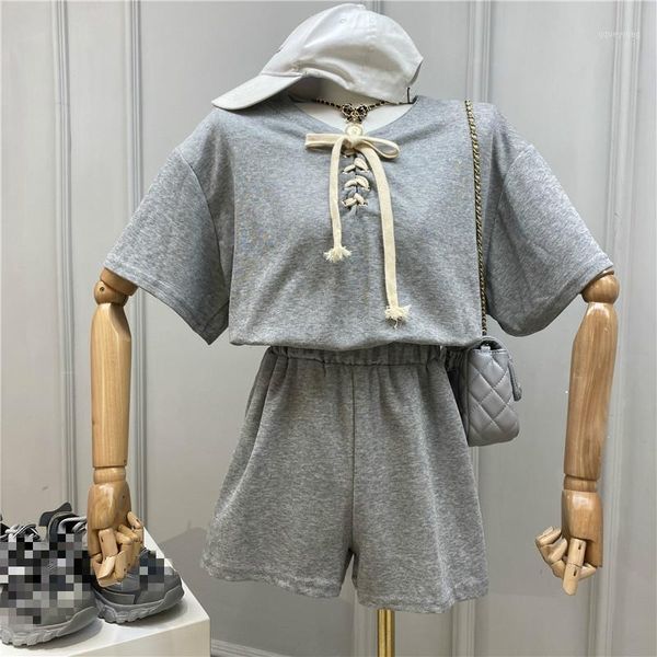 women's jumpsuits & rompers yocalor playsuits women fashion casual lace up short sleeve 2021 loose slim waist wide leg female bodysuits, Black;white
women's jumpsuits & rompers yocalor playsuits women fashion casual lace up short sleeve 2021 loose slim waist wide leg female bodysuits, Black;white