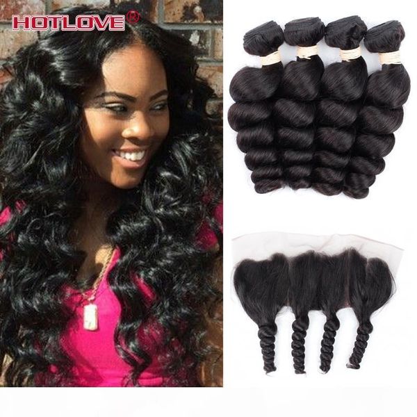 loose wave one piece part lace frontal closure with 4 bundles brazilian virgin hair weaving total 5pcs lot ing, Black;brown
loose wave one piece part lace frontal closure with 4 bundles brazilian virgin hair weaving total 5pcs lot ing, Black;brown
