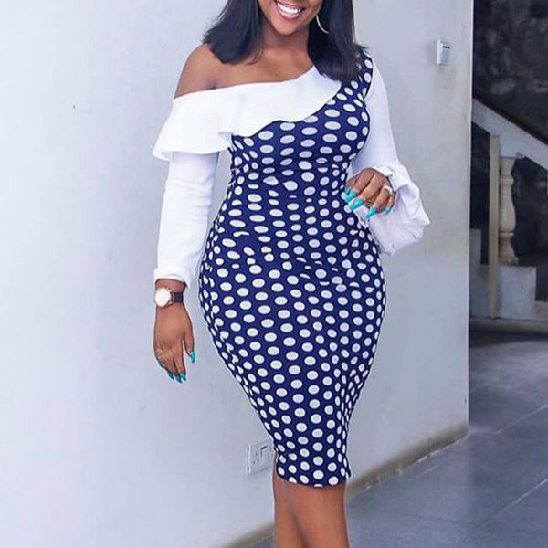 2021 minimalis polka dot autumn simple stylish stylist designer strapless plus dress size weww, Black;gray
2021 minimalis polka dot autumn simple stylish stylist designer strapless plus dress size weww, Black;gray