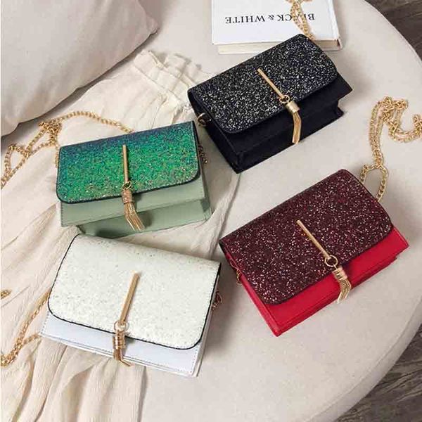 new bright star tassel messenger fashion mini leather wild chain pu leather girl shoulder diagonal small square bag c1019
new bright star tassel messenger fashion mini leather wild chain pu leather girl shoulder diagonal small square bag c1019