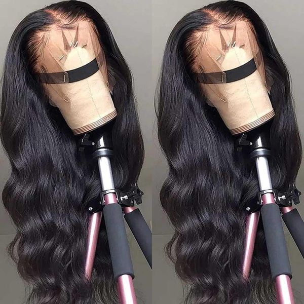transparent lace frontal wigs 180 density wavy body wave lace front wig 26 inch lace front human hair wigs remy brazilian wig, Black;brown
transparent lace frontal wigs 180 density wavy body wave lace front wig 26 inch lace front human hair wigs remy brazilian wig, Black;brown