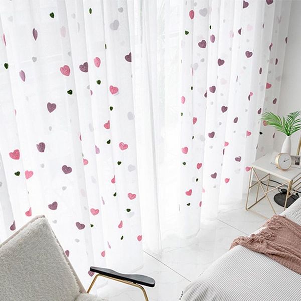 gxi sweet pink heart voile curtain for living room kids girls bedroom cartoon embroidered cortinas tulle window panel m057-4
gxi sweet pink heart voile curtain for living room kids girls bedroom cartoon embroidered cortinas tulle window panel m057-4