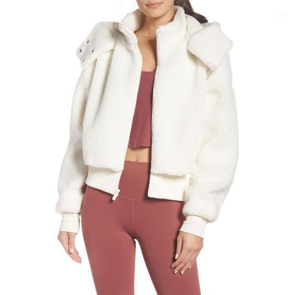 new women autumn winter jackets lapel hooded zipper casual plush jackets thick warm female short coat dropship ropa mujer1, Black;brown
new women autumn winter jackets lapel hooded zipper casual plush jackets thick warm female short coat dropship ropa mujer1, Black;brown