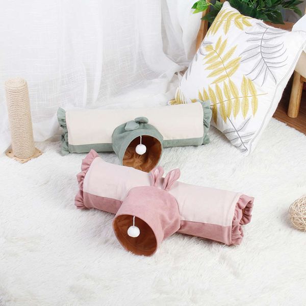 little pet's nt rabbit three way powder rolling ground suppli t tunnel cat toys chinchilla leopard marten passage
little pet's nt rabbit three way powder rolling ground suppli t tunnel cat toys chinchilla leopard marten passage