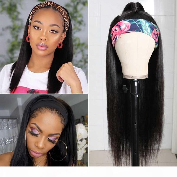 luxurious long straight headband scarf human hair wigs peruvian remy hair wigs for women headband wig human closure wig, Black;brown
luxurious long straight headband scarf human hair wigs peruvian remy hair wigs for women headband wig human closure wig, Black;brown