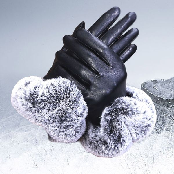 five fingers gloves arrival fashion women black leather autumn winter warm mittens tactile hiver #e30, Blue;gray
five fingers gloves arrival fashion women black leather autumn winter warm mittens tactile hiver #e30, Blue;gray