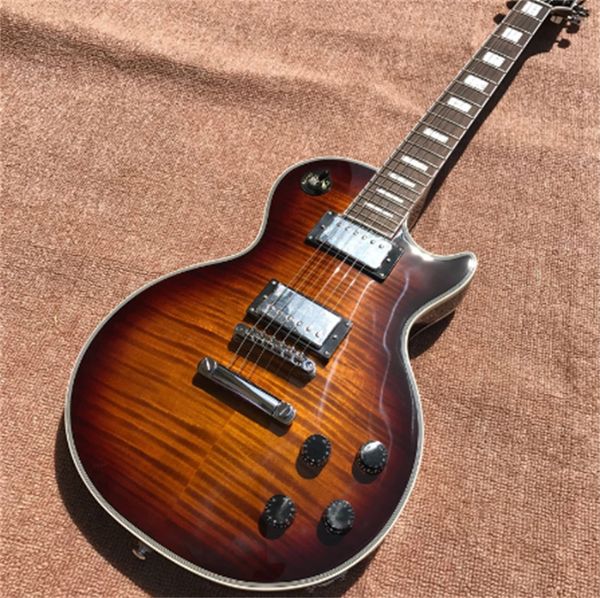 delivery, electric guitar, tiger flame maple brown electric guitar,rosewood fingerboard guitars guitarra
delivery, electric guitar, tiger flame maple brown electric guitar,rosewood fingerboard guitars guitarra