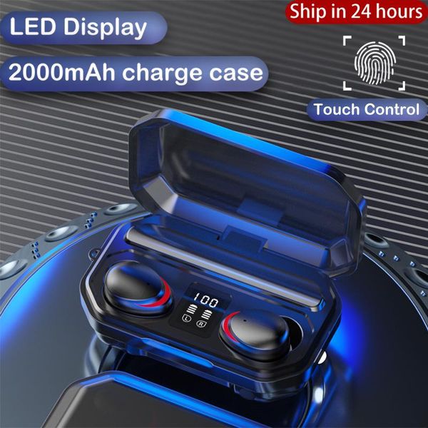 new 2000mah bluetooth earphones wireless headphones touch control led with microphone sport waterproof headsets earbuds earphone
new 2000mah bluetooth earphones wireless headphones touch control led with microphone sport waterproof headsets earbuds earphone