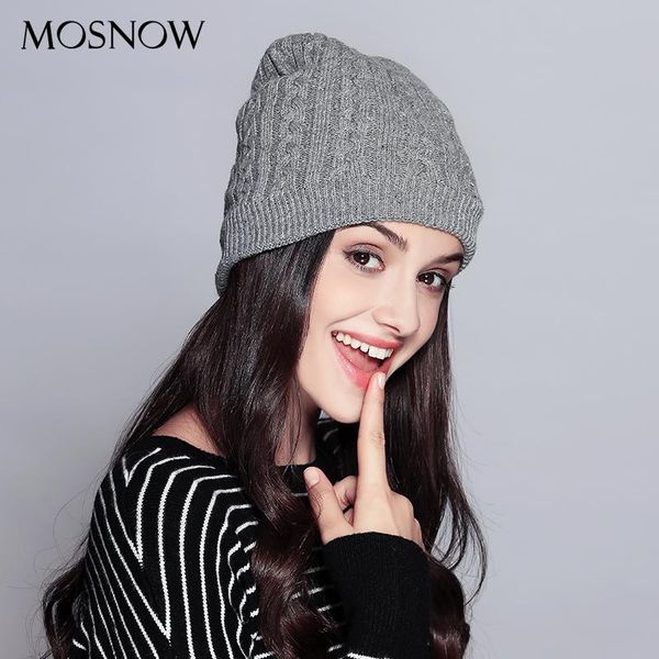 beanie/skull caps mosnow hats for women casual wool double layer extra thick 2021 winter knitted hat female skullies beanies #m, Blue;gray
beanie/skull caps mosnow hats for women casual wool double layer extra thick 2021 winter knitted hat female skullies beanies #m, Blue;gray