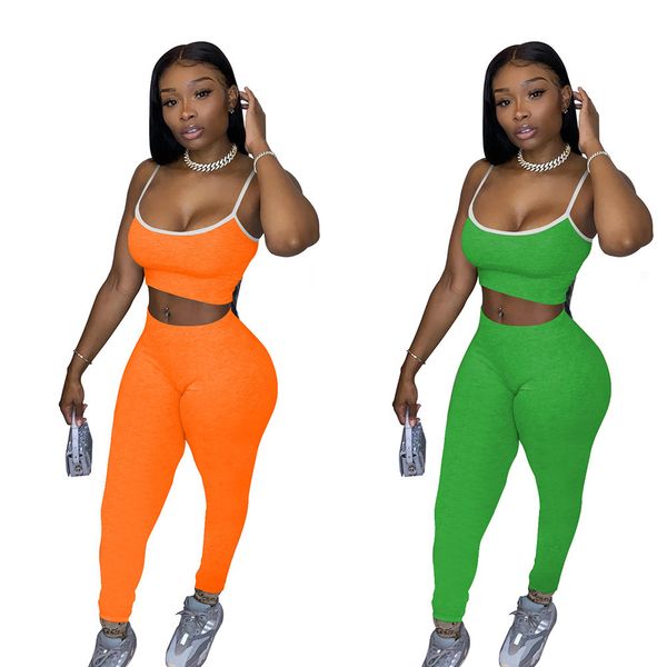 adogirl women casual two piece set strap patchwork camisole crop high waist pencil pants leggings suit female tracksuit c0123, Gray
adogirl women casual two piece set strap patchwork camisole crop high waist pencil pants leggings suit female tracksuit c0123, Gray