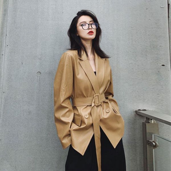 2020 spring autumn new faux leather jacket women pu leather belt jacket casual ladies streetwear outerwear d3487, Black
2020 spring autumn new faux leather jacket women pu leather belt jacket casual ladies streetwear outerwear d3487, Black