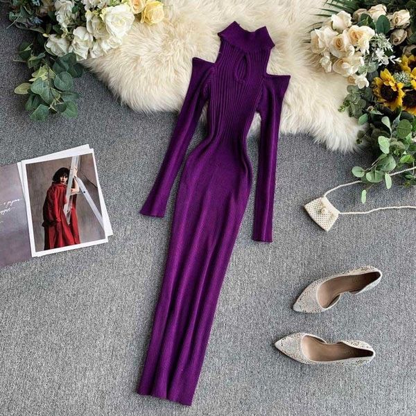 nicemix women hollow-out long sleeve casual knit sweater dress autumn solid color package hip vestidos de fiesta winter dress 201008, White;black
nicemix women hollow-out long sleeve casual knit sweater dress autumn solid color package hip vestidos de fiesta winter dress 201008, White;black