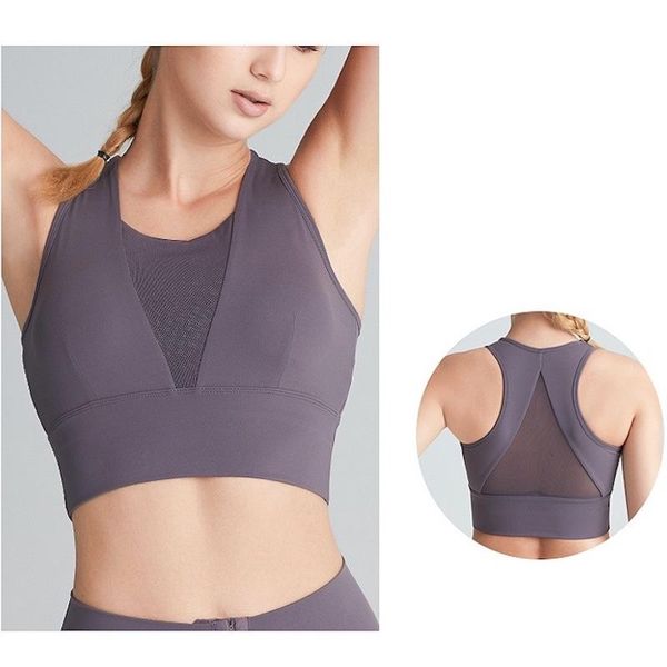 womens workout sports bras mesh panel crop yoga bra women sports fitness bras gym workout sportswear, White;black 
womens workout sports bras mesh panel crop yoga bra women sports fitness bras gym workout sportswear, White;black