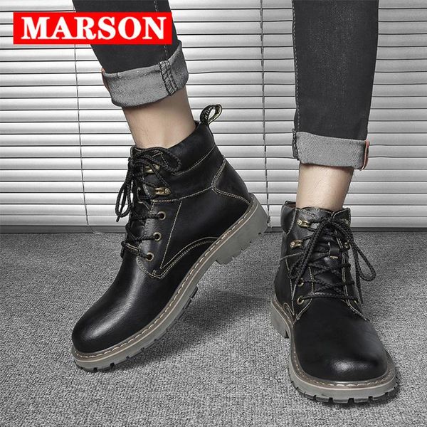 boots marson men's casual antiskid hiking shoes with fur keep warm men breathable outdoor footwear plus size, Black
boots marson men's casual antiskid hiking shoes with fur keep warm men breathable outdoor footwear plus size, Black