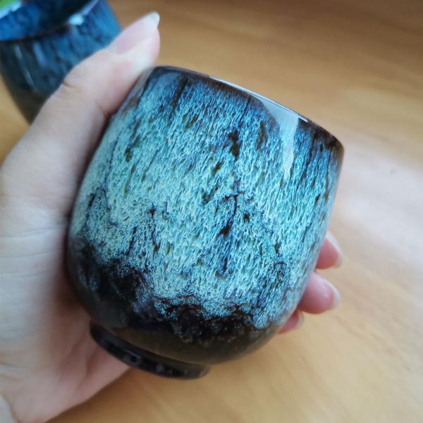 китайский tenmoku глазированные чашка чая керамическая чашка 150мл большой размер дегустационный cup чаепитие пиво кофе вино виски кружка sq
китайский tenmoku глазированные чашка чая керамическая чашка 150мл большой размер дегустационный cup чаепитие пиво кофе вино виски кружка sq