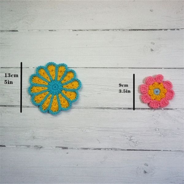 decoration crochet doilies handmade crochet cup pad multicolor flowers coasters round table mats 8cm wool clothes patch 10pcs c1212
decoration crochet doilies handmade crochet cup pad multicolor flowers coasters round table mats 8cm wool clothes patch 10pcs c1212