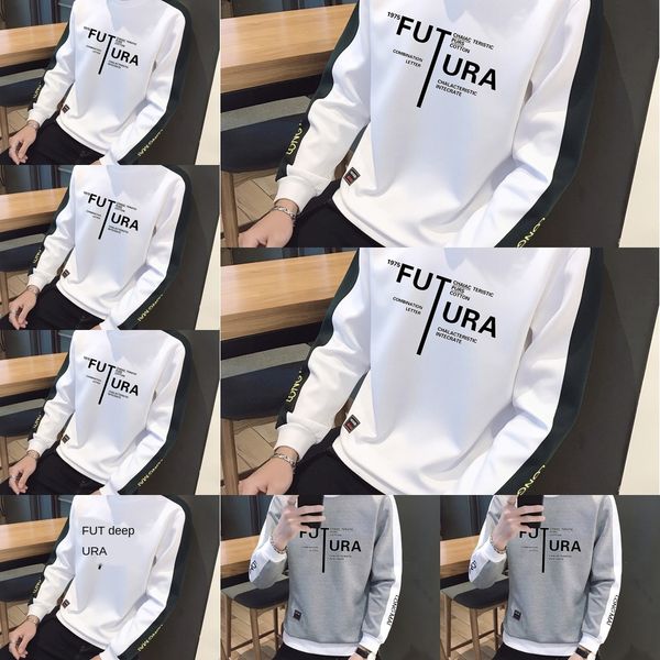 2020 spring and autumn new men's sweater long sleeve t-shirt korean fashion slim student fashion upper sweatert-shirt sweatergarment dn, Black
2020 spring and autumn new men's sweater long sleeve t-shirt korean fashion slim student fashion upper sweatert-shirt sweatergarment dn, Black
