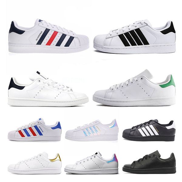 2020 stan smith superstars мужская женская повседневная обувь трипл черный орео лазерная золотая платформа мода спорт кроссовки плоские трен
2020 stan smith superstars мужская женская повседневная обувь трипл черный орео лазерная золотая платформа мода спорт кроссовки плоские трен