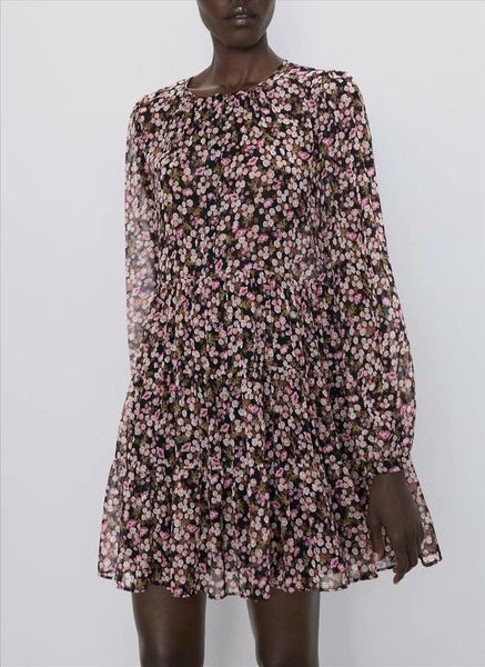 spring 2020 women elegant long sleeve floral print casual shirtdress female o neck leisure mini vestidos chic ruffles dresses, Black;gray
spring 2020 women elegant long sleeve floral print casual shirtdress female o neck leisure mini vestidos chic ruffles dresses, Black;gray