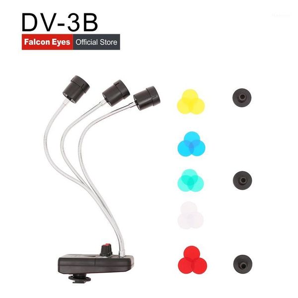 flash heads falconeyes triple 3 led magic background light for macro shooting/jewelry pography/products fotografia/youtube dv-3b1
flash heads falconeyes triple 3 led magic background light for macro shooting/jewelry pography/products fotografia/youtube dv-3b1