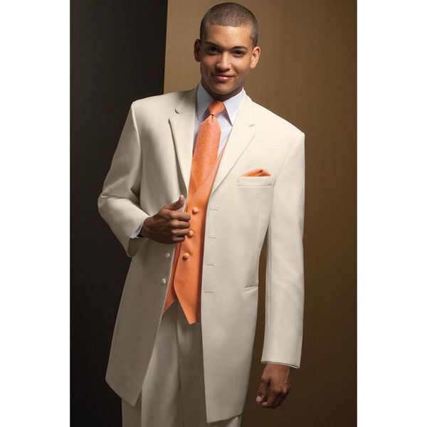 new ivory two buttons peak lapel groom tuxedos men wedding suits man suit (jacket+pants+vest+tie) 696, Black;gray
new ivory two buttons peak lapel groom tuxedos men wedding suits man suit (jacket+pants+vest+tie) 696, Black;gray