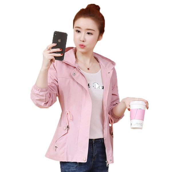 2021 spring mid-autumn length female jacket new loose casual zipper coat outerwear r112 xz0x, Tan;black
2021 spring mid-autumn length female jacket new loose casual zipper coat outerwear r112 xz0x, Tan;black