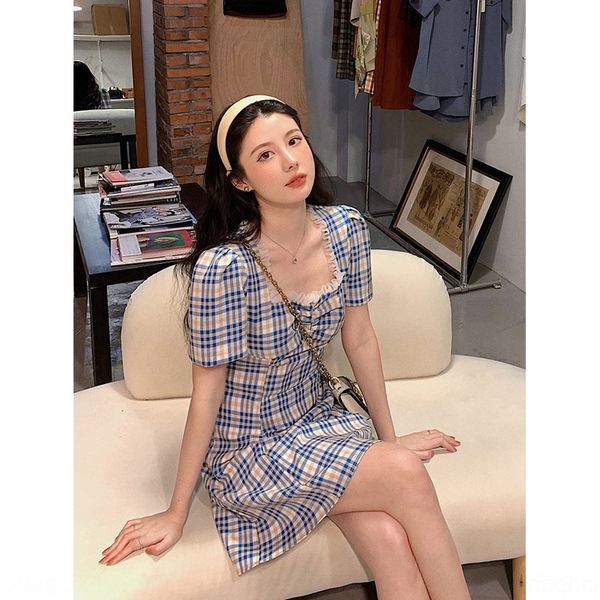 amztf internet celebrity 2020 new korean style bubble sleeve waist aline slimming skirtaline skirt skirtskirt plaid french square collar pla, Black;gray
amztf internet celebrity 2020 new korean style bubble sleeve waist aline slimming skirtaline skirt skirtskirt plaid french square collar pla, Black;gray