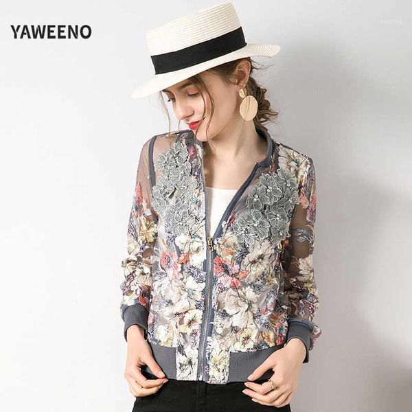 yaweeno new fashion elegant summer thin outwear women high end flower embroidery diamonds mesh perspective jacket 1, Black;brown
yaweeno new fashion elegant summer thin outwear women high end flower embroidery diamonds mesh perspective jacket 1, Black;brown