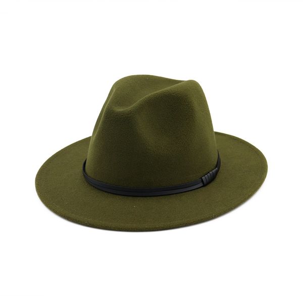 vintage chapeau fedoras leather cord decoration wide brim wool felt bowler women men trendy jazz hat gambler fedora caps, Blue;gray
vintage chapeau fedoras leather cord decoration wide brim wool felt bowler women men trendy jazz hat gambler fedora caps, Blue;gray