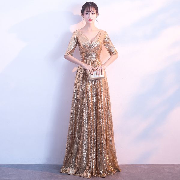 gold black deep v-neck ladies floor length elegant banquet half sleeve formal evening dress party dresses vestido de festa, White;pink
gold black deep v-neck ladies floor length elegant banquet half sleeve formal evening dress party dresses vestido de festa, White;pink