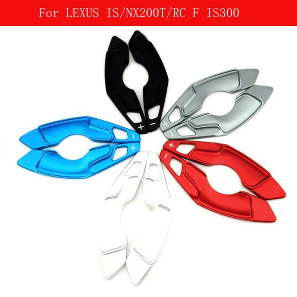 car accessories 2pcs quality aluminum alloy steering wheel shift paddle shifter for lexus is/nx200t/rc f is300
car accessories 2pcs quality aluminum alloy steering wheel shift paddle shifter for lexus is/nx200t/rc f is300