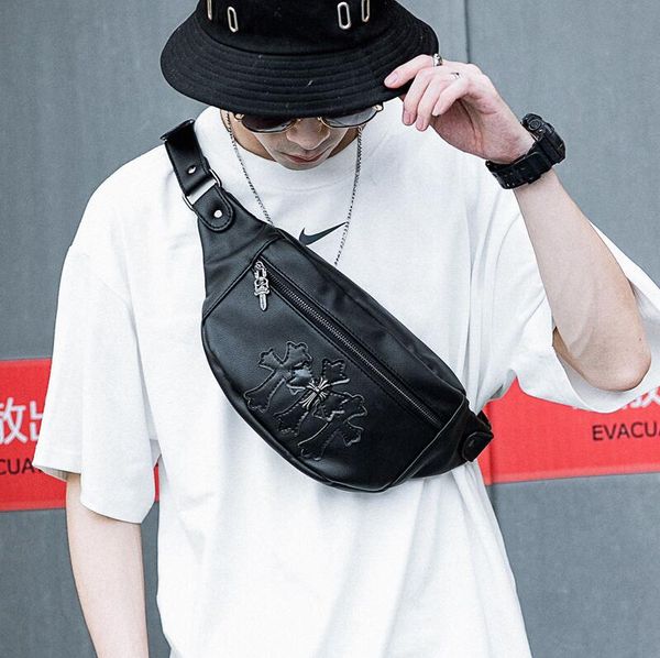 wholesale men bag street trend rivet punk pocket sports fitness leisure shoulder bags personalized leather fashion cycling handbags
wholesale men bag street trend rivet punk pocket sports fitness leisure shoulder bags personalized leather fashion cycling handbags