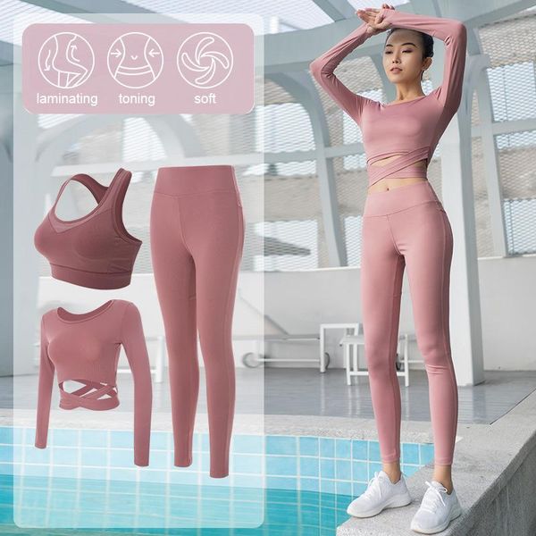 yoga outfits 2021 women seamless set exposed navel long sleeve crop shirts high waist running leggings fitness pants 3pcs suit, White;red
yoga outfits 2021 women seamless set exposed navel long sleeve crop shirts high waist running leggings fitness pants 3pcs suit, White;red