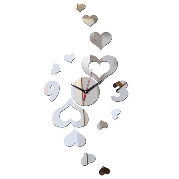 new design home decoration wall watches acrylic mirror clock stickers diy europe heart quartz wall clocks for living rroom
new design home decoration wall watches acrylic mirror clock stickers diy europe heart quartz wall clocks for living rroom