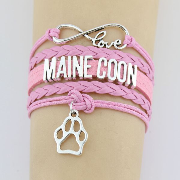 infinity love maine coon paw charm wrap bracelets dog paw print charms animal bracelet gift women&men bracelets jewelry, Golden;silver
infinity love maine coon paw charm wrap bracelets dog paw print charms animal bracelet gift women&men bracelets jewelry, Golden;silver