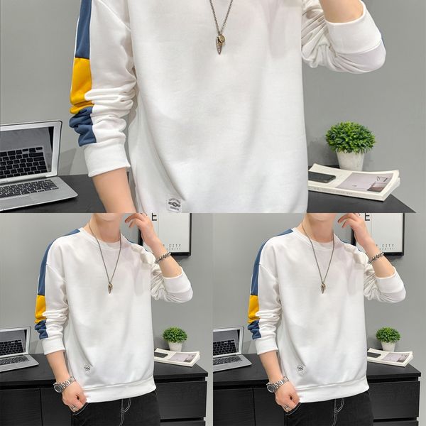 iadsy t-shirt pullover men's sweater trendy brand autumn new casual long-sleeved t-shirt men's sweater round large embroidered pul, Black
iadsy t-shirt pullover men's sweater trendy brand autumn new casual long-sleeved t-shirt men's sweater round large embroidered pul, Black