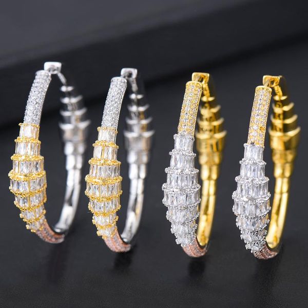 hoop & huggie geometric statement earring for women female fashion austrian crystal 2021 jewelry cz accessories, Golden;silver
hoop & huggie geometric statement earring for women female fashion austrian crystal 2021 jewelry cz accessories, Golden;silver