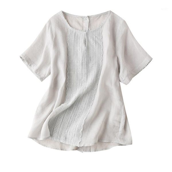 ramie white office lady spliced plain women shirt clothes for women over 40 summer for 2020 ete femme1
ramie white office lady spliced plain women shirt clothes for women over 40 summer for 2020 ete femme1