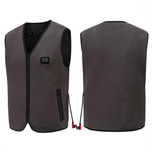 outdoor t-shirts smart heating vest vibration warm massage heated suit1, Gray;blue