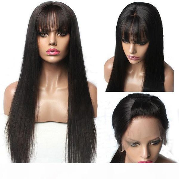color hair lace front wigs with bangs virign malaysian hair long black straight pre plucked glueless lacefront wigs human for black women, Black;brown
color hair lace front wigs with bangs virign malaysian hair long black straight pre plucked glueless lacefront wigs human for black women, Black;brown