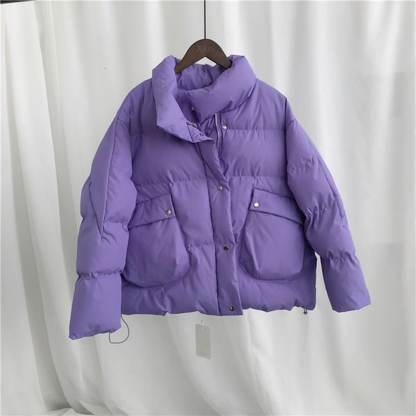 2021 new long sleeve stand collar women short winter warm jacket feminino cotton coat r1qh, Black
2021 new long sleeve stand collar women short winter warm jacket feminino cotton coat r1qh, Black
