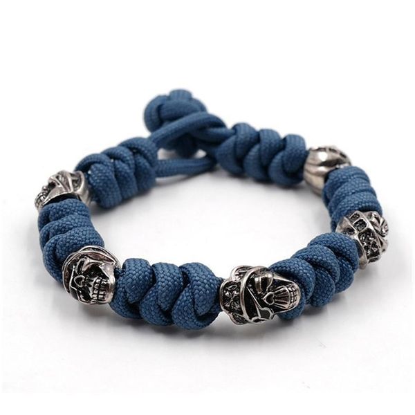 new punk style men skull woven bracelet umbrella rope survival bracelet hand-woven personality friendship bracelets for qylkeu
new punk style men skull woven bracelet umbrella rope survival bracelet hand-woven personality friendship bracelets for qylkeu