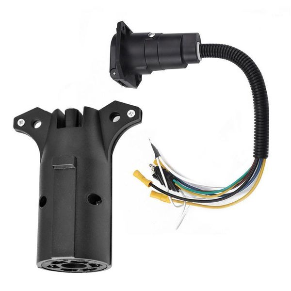 parts portable trailer wiring adapter plug bracket kit 4 way flat to 7 rv blade motor vehicle for commercial vehicles1
parts portable trailer wiring adapter plug bracket kit 4 way flat to 7 rv blade motor vehicle for commercial vehicles1