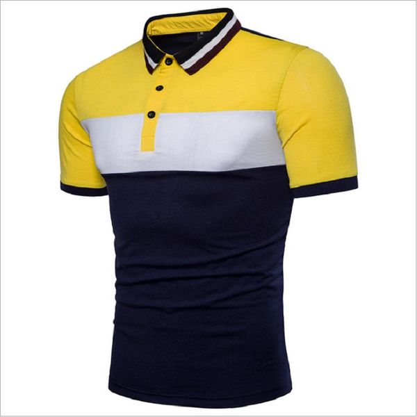 2021 new men's tricolor stitched slim shirt, large size and thin european code lapel shirt, White;black
2021 new men's tricolor stitched slim shirt, large size and thin european code lapel shirt, White;black