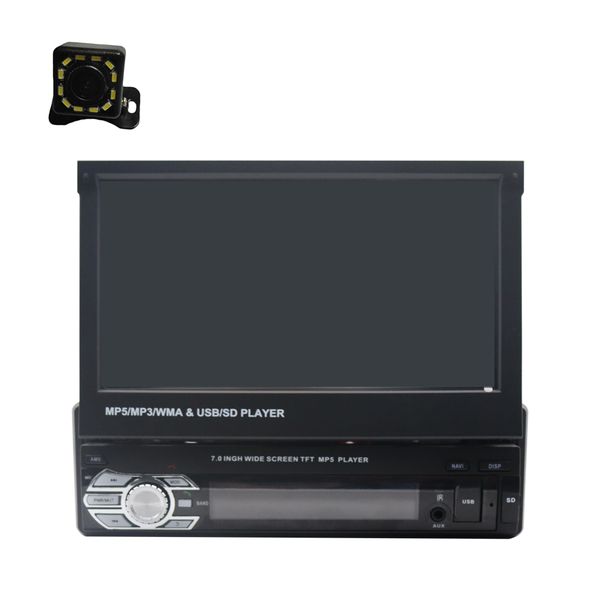 7-inch single axis mp5 retractable car player car dvd multi-function sensor for music playback
7-inch single axis mp5 retractable car player car dvd multi-function sensor for music playback
